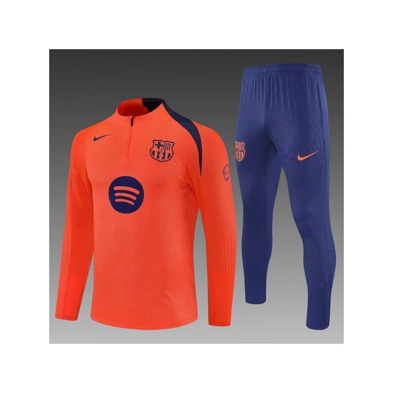 Chandal Entrenamiento Niño Barcelona Naranja 25-26