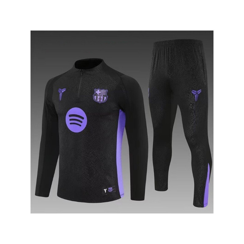 Chandal Entrenamiento Niño Barcelona Negro 25-26