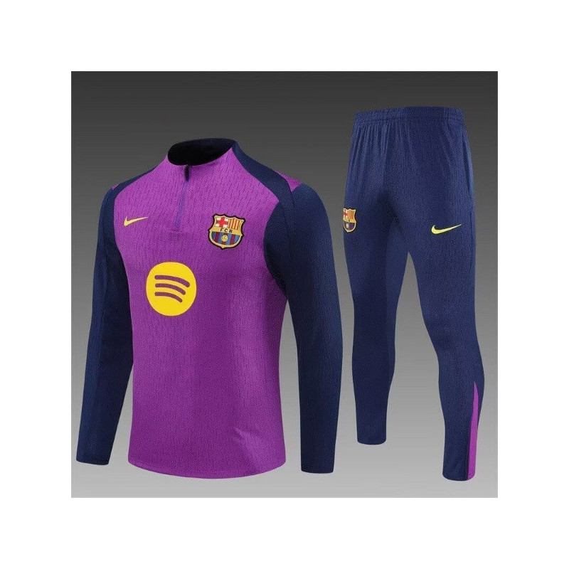 Chandal Entrenamiento Niño Barcelona Morado Azul 25-26