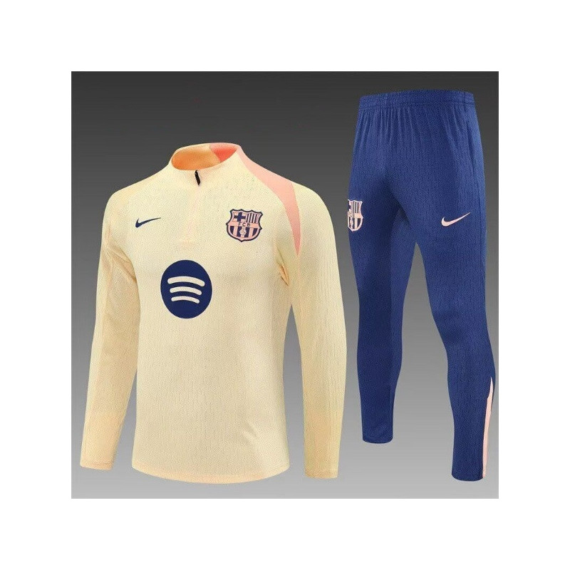 Chandal Entrenamiento Niño Barcelona Crema 25-26