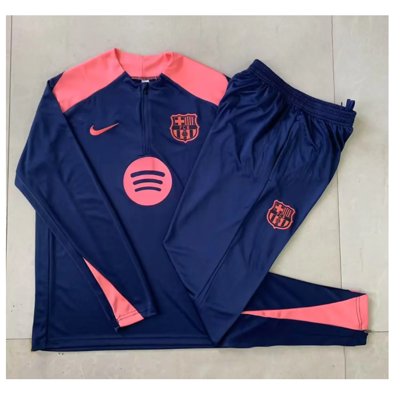 Chandal Entrenamiento Niño Barcelona Azul Rosa 25-26