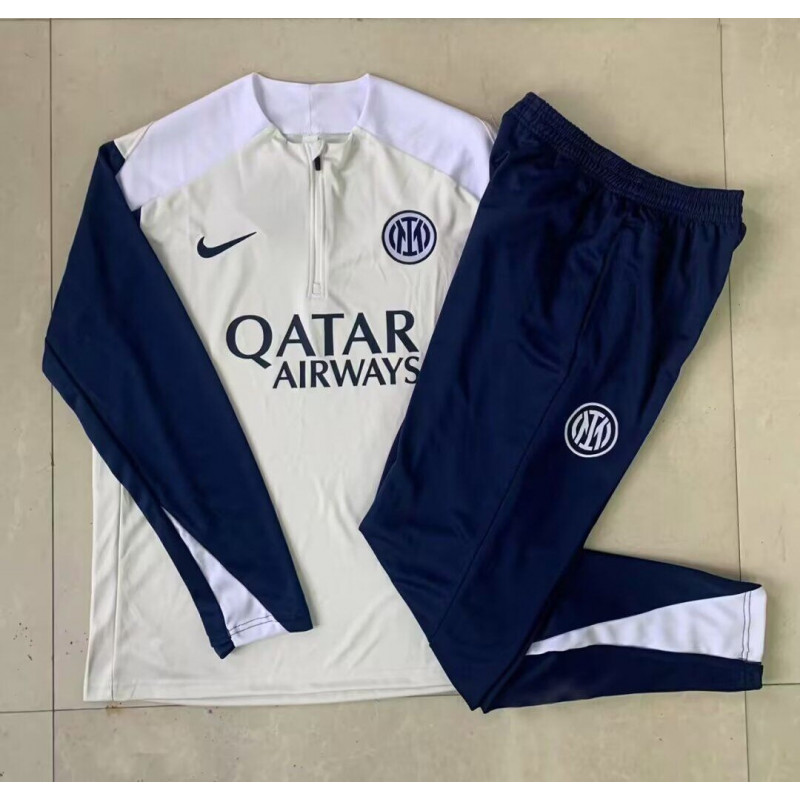 Chandal Niño Entrenamiento Inter de Milan Crema 25-26