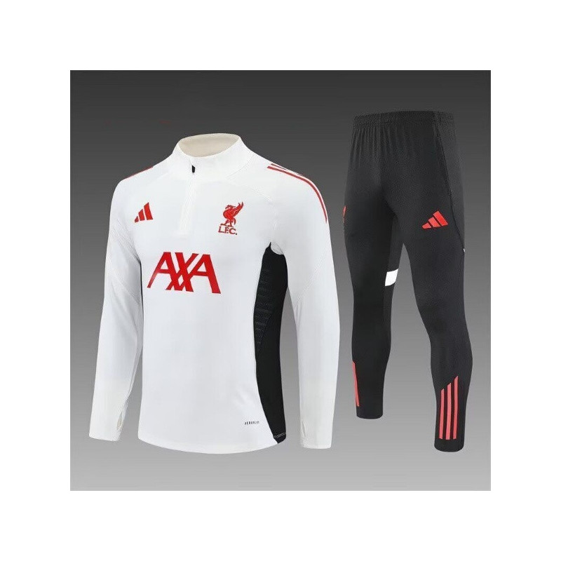 Chandal Niño Entrenamiento Liverpool Blanco 25-26