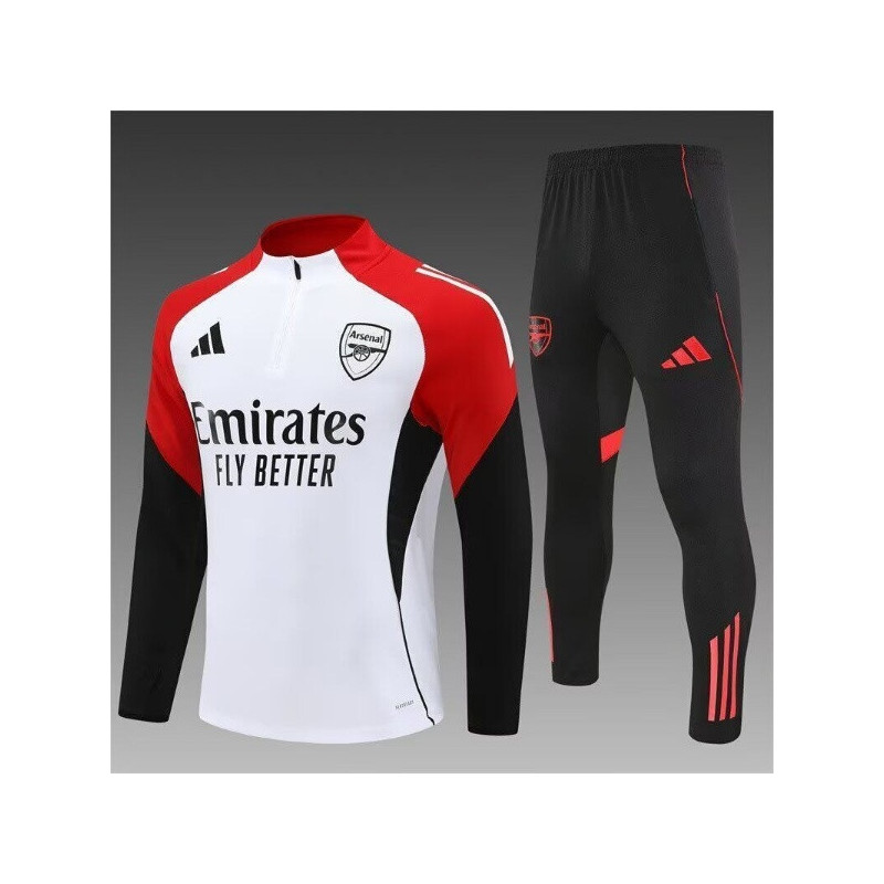 Chandal Niño Entrenamiento Arsenal Negro Rojo 25-26