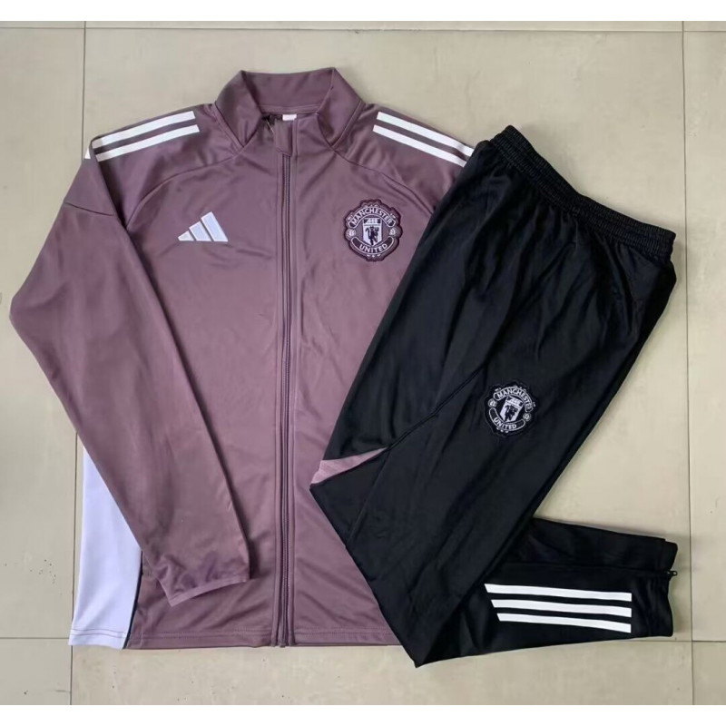 Chandal Niño Manchester United Morado 25-26