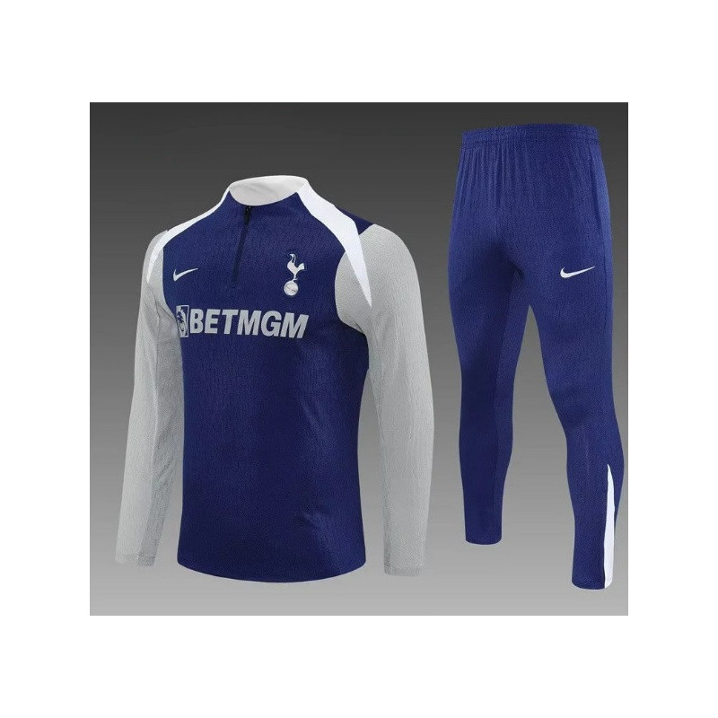 Chandal Niño Entrenamiento Tottenham Azul Gris 25-26