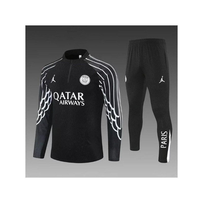 Chandal Niño Entrenamiento PSG Negro Alas 25-26