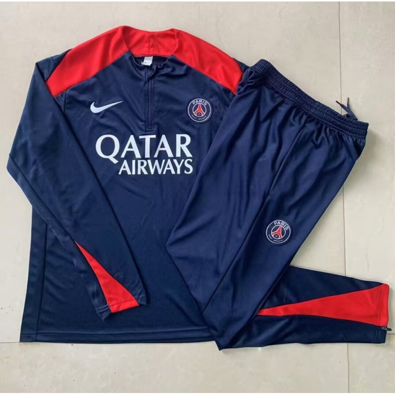 Chandal Niño Entrenamiento PSG Azul Rojo 25-26