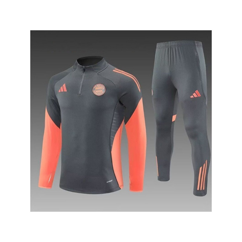 Chandal Niño Entrenamiento Bayern Munich Naranja Gris 25-26