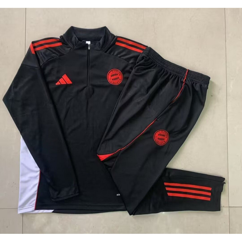 Chandal Niño Entrenamiento Bayern Munich Negro 25-26