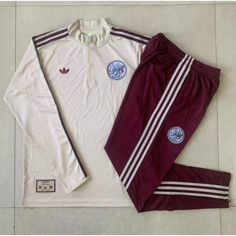 Chandal Niño Entrenamiento Ajax Crema 25-26