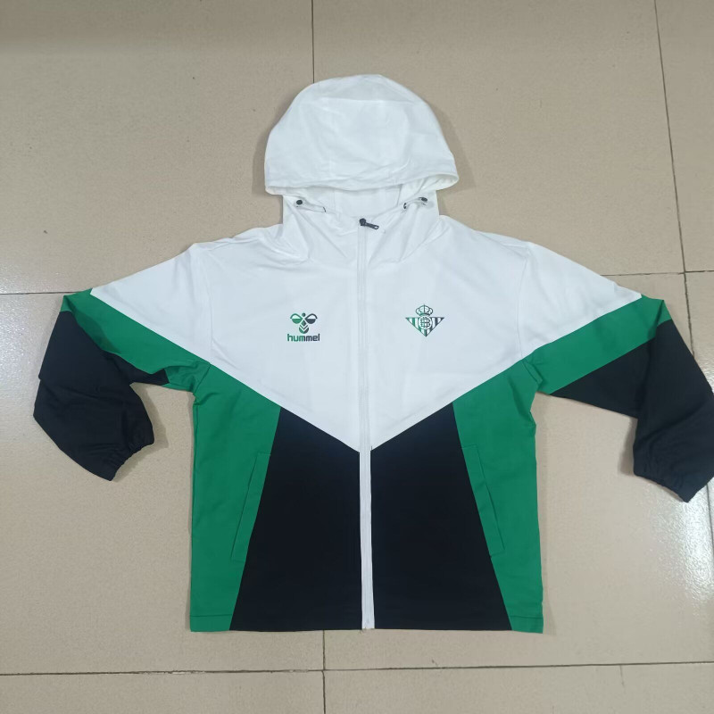 Real Betis Cortavientos Verde Blanco 25-26