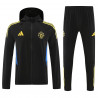 Manchester United Chandal Con Capucha Negro 25-26