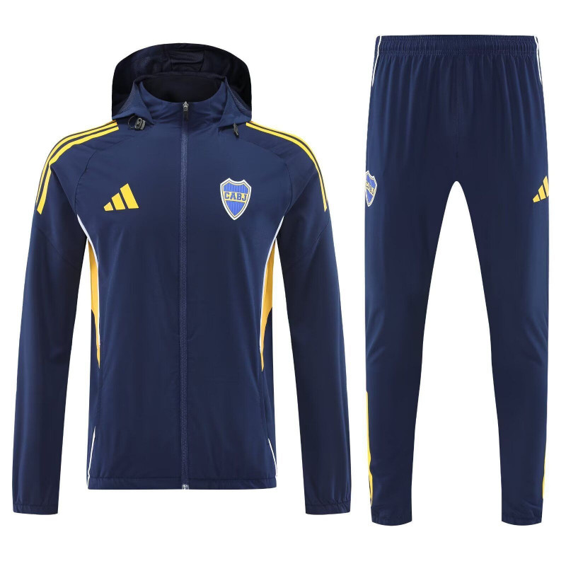 Boca Juniors Chandal Con Capucha Azul Oscuro 25-26