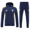 Boca Juniors Chandal Con Capucha Azul Oscuro 25-26