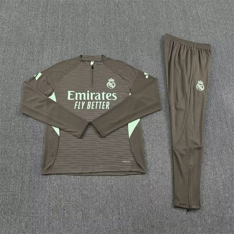 Real Madrid Chandal Entrenamiento Verde Oscuro 25-26