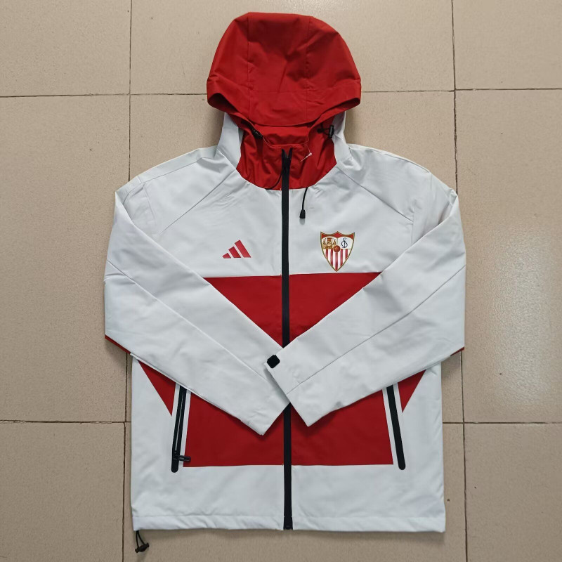 Sevilla Cortavientos Rojo Blanco 25-26