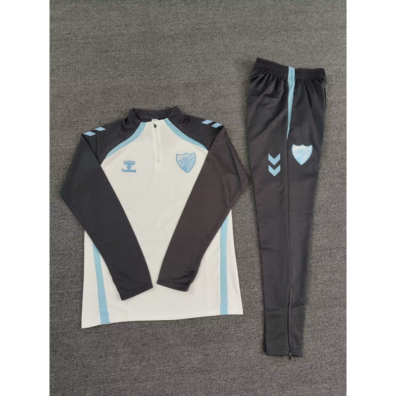 Malaga Chandal Entrenamiento Blanco 25-26