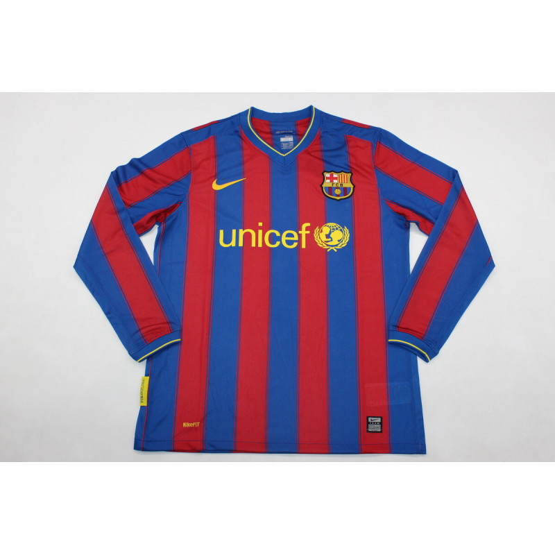 Barcelona Retro Manga Larga Local 09-10