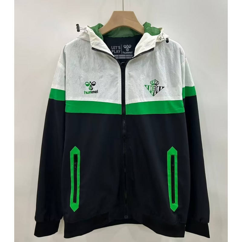 Real Betis Cortavientos Verde Blanco 25-26