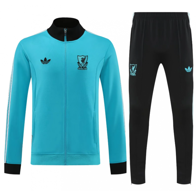 Liverpool Chandal Verde Negro 25-26
