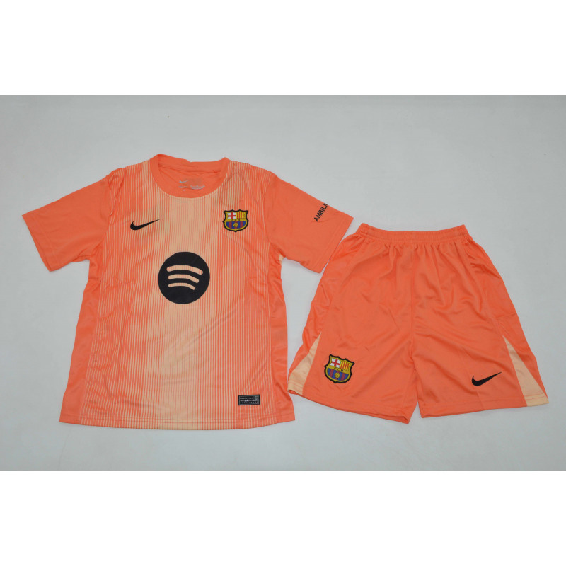 Barcelona KIT NIÑO Portero Naranja 25-26
