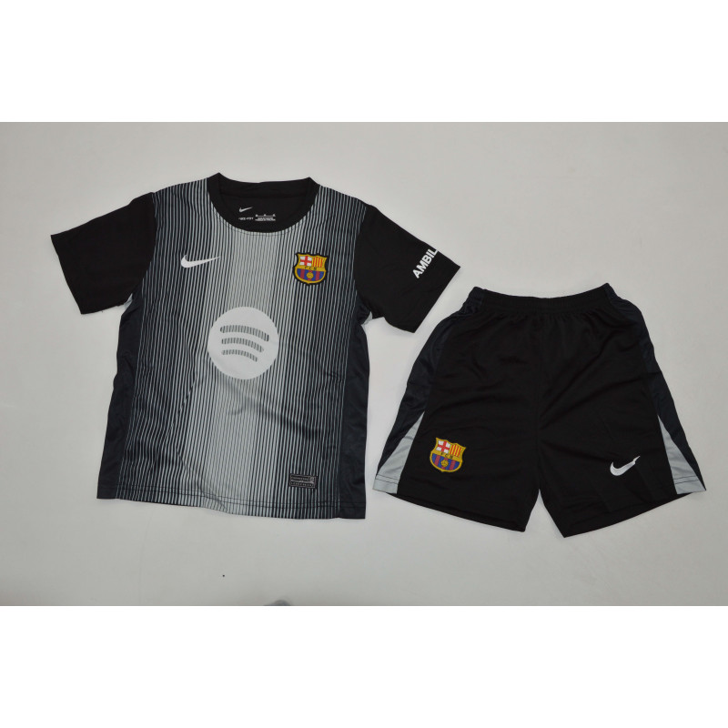 Barcelona KIT NIÑO Portero Negro 25-26