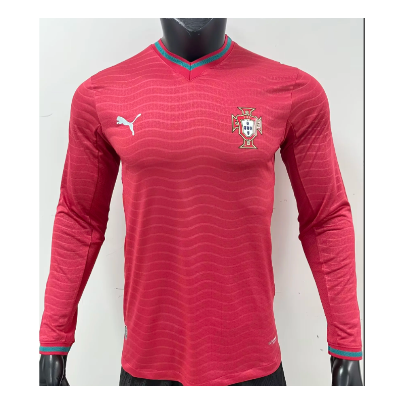 Portugal Player Version Manga Larga Local 2026