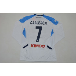 Napoles Retro Manga Larga Visitante 19-20