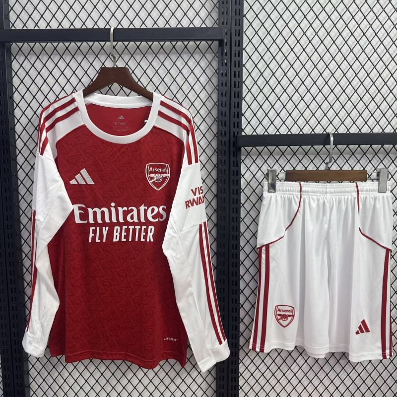 Arsenal KIT NIÑO Manga Larga Local 25-26