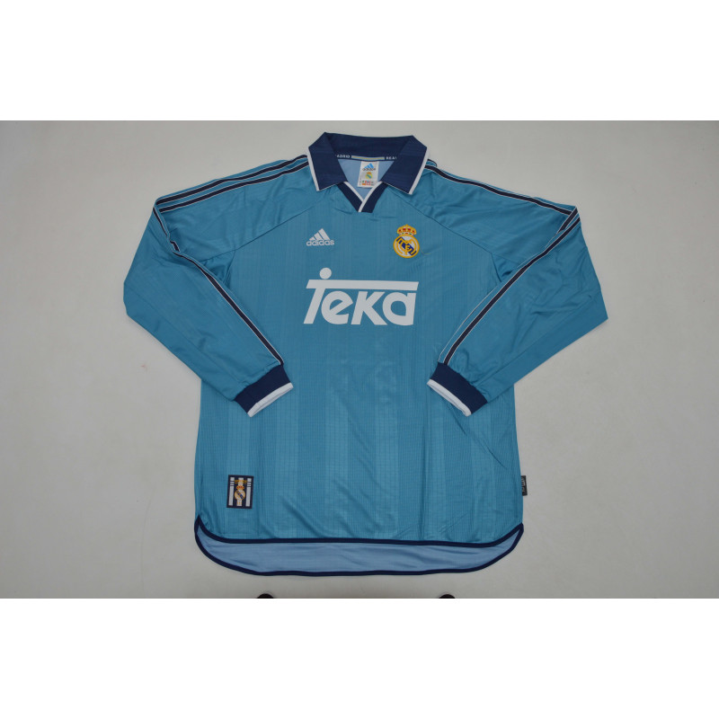 Real Madrid Retro Manga Larga Tercera 99-01