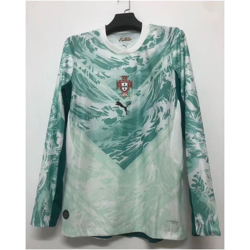 Portugal Player Version Manga Larga Visitante 2026