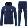 Arsenal Chandal Cortavientos con Capucha Azul 25-26