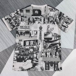 Japon Comic Tokyo Negro