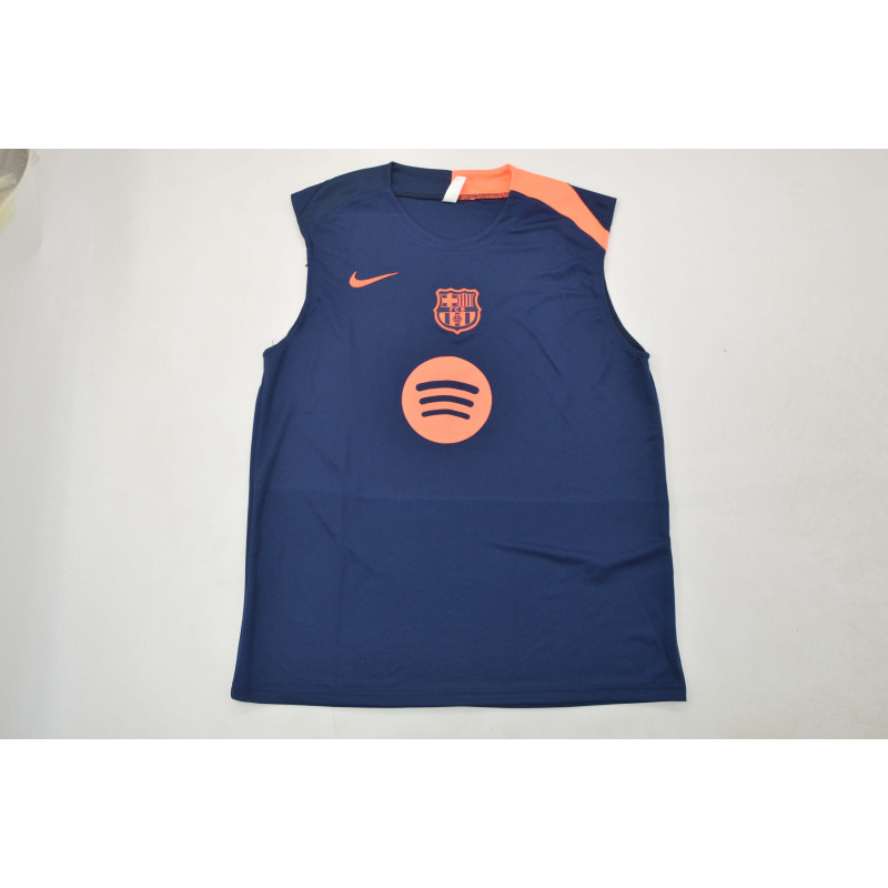 Barcelona Entrenamiento Sin Mangas Azul 25-26