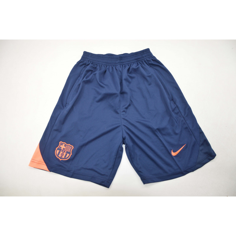 Barcelona Pantalon Corto Entrenamiento Azul Naranja 25-26