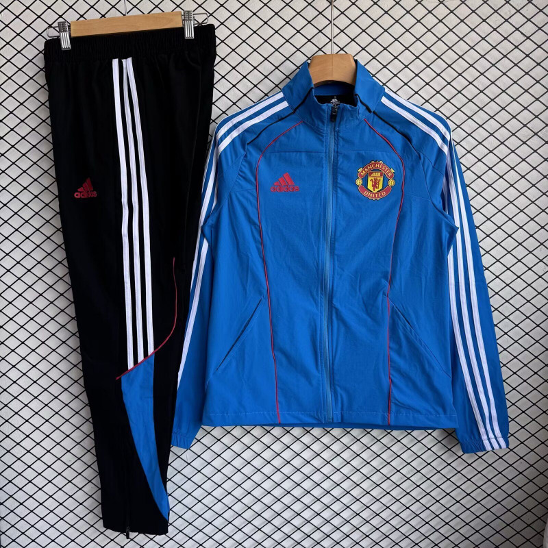 Manchester United Chandal Cortavientos Azul 25-26