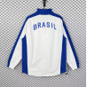 Brasil Cortavientos Retro Blanco 98-99