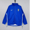 Brasil Cortavientos Retro Azul 98-99