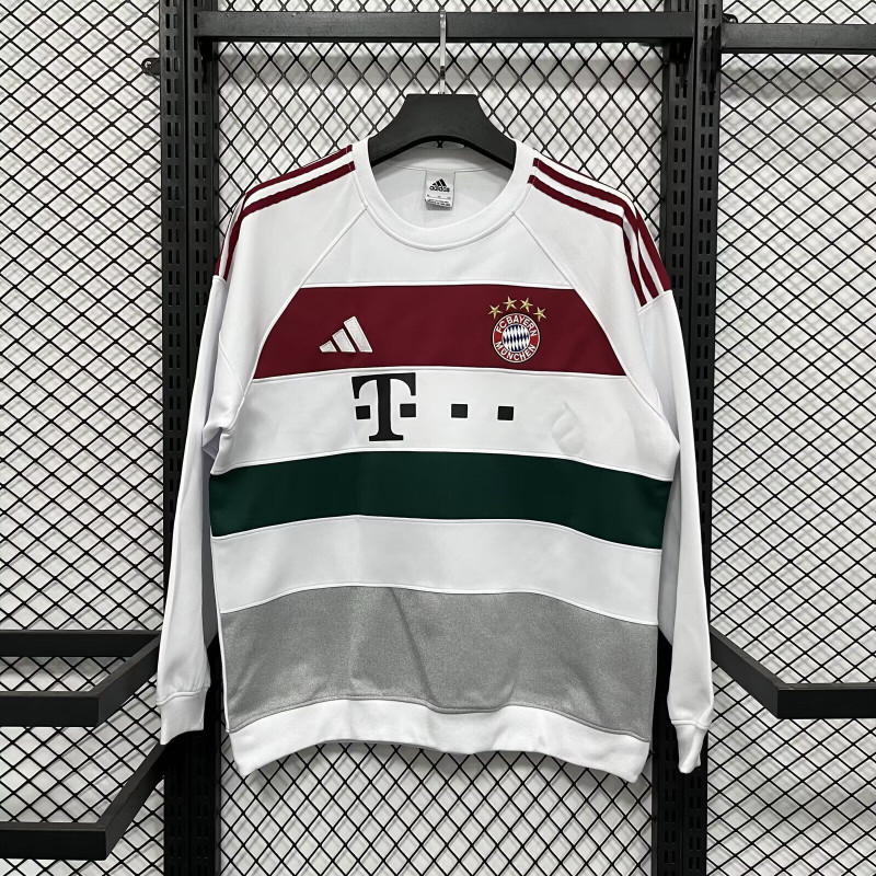 Bayern Munich Sudadera Blanca