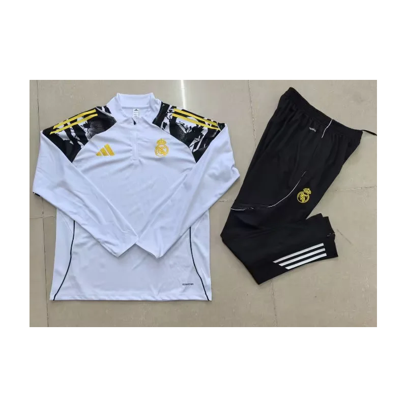 Chandal Niño Entrenamiento Real Madrid Marvel Blanco 25-26