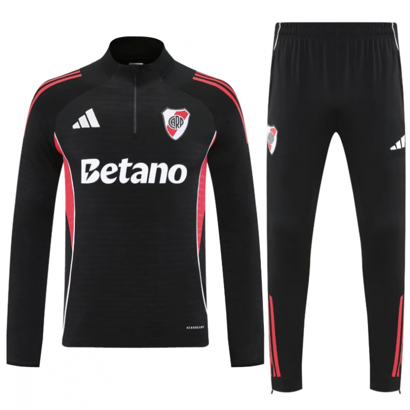 River Plate Chandal Entrenamiento Negro 25-26