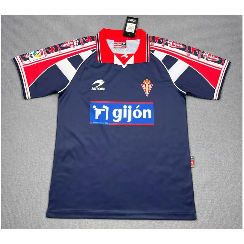 Sporting de Gijon Retro Visitante 99-00
