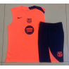 Kit Entrenamiento Barcelona Sin Mangas Naranja 25-26