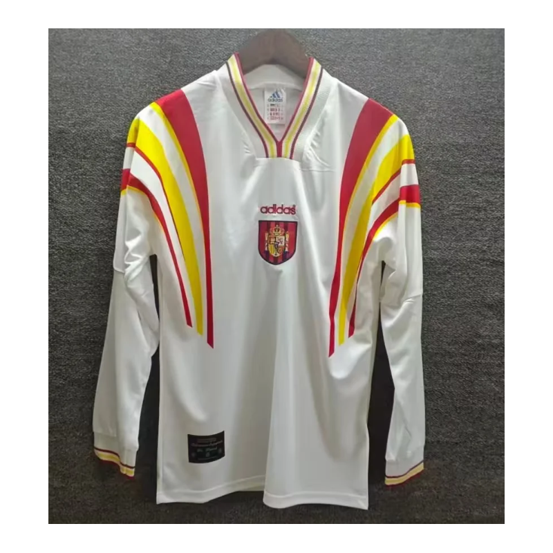 España Retro Manga Larga Visitante 1996