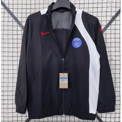 PSG Cortavientos Gris Negro...