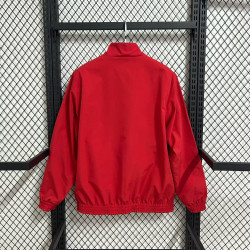 España Cortavientos Reversible Rojo Azul 2026