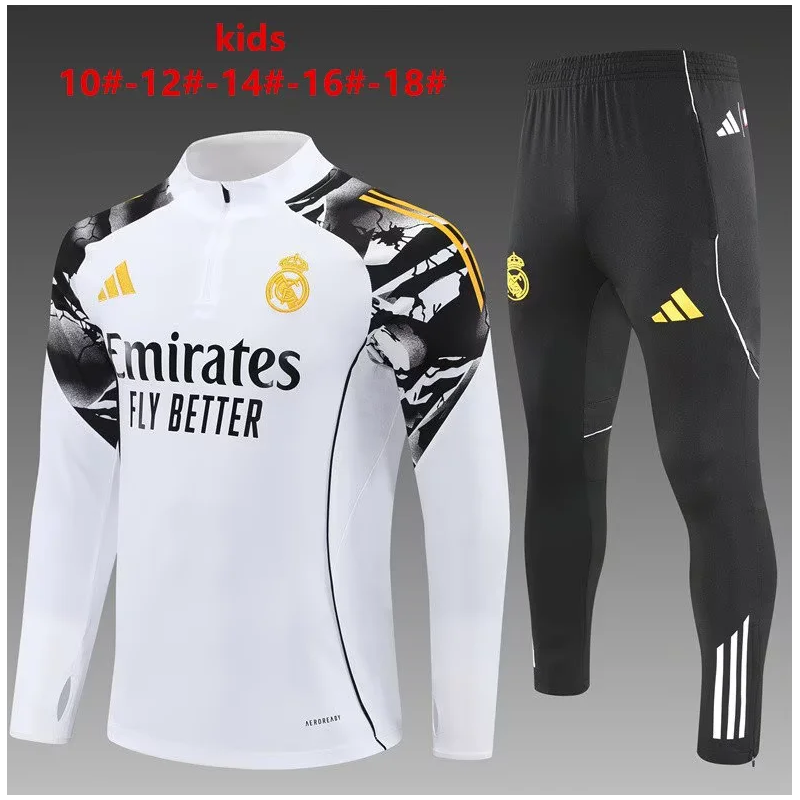 Chandal Niño Entrenamiento Real Madrid Marvel Blanco 25-26