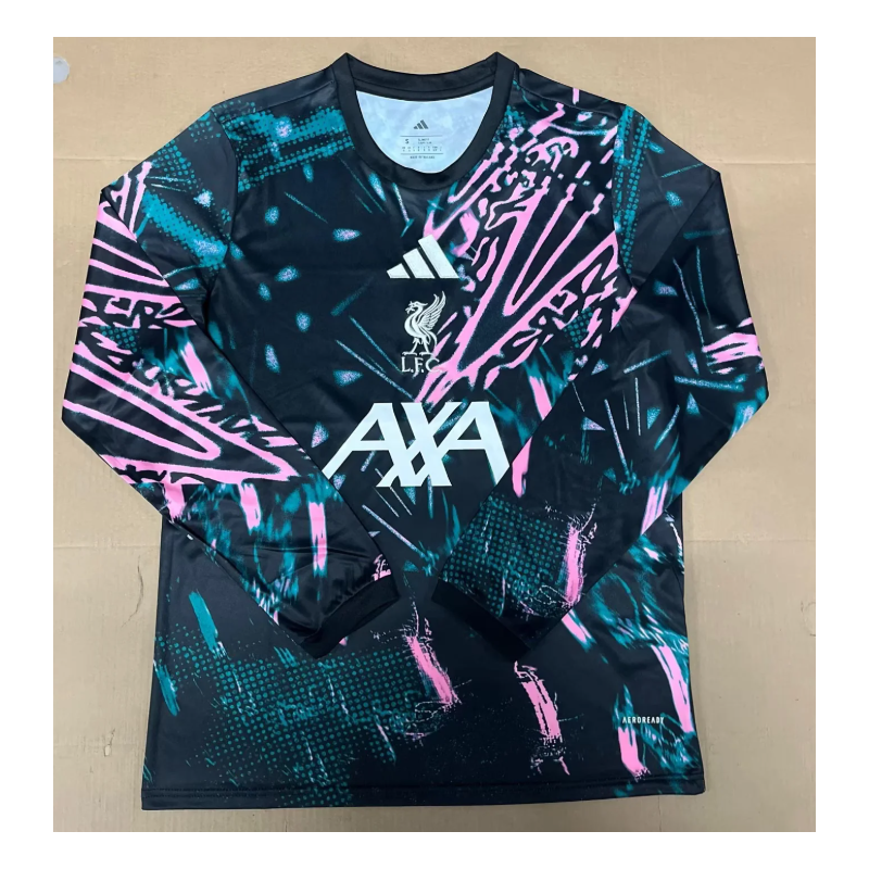 Liverpool Prematch Manga Larga 25-26