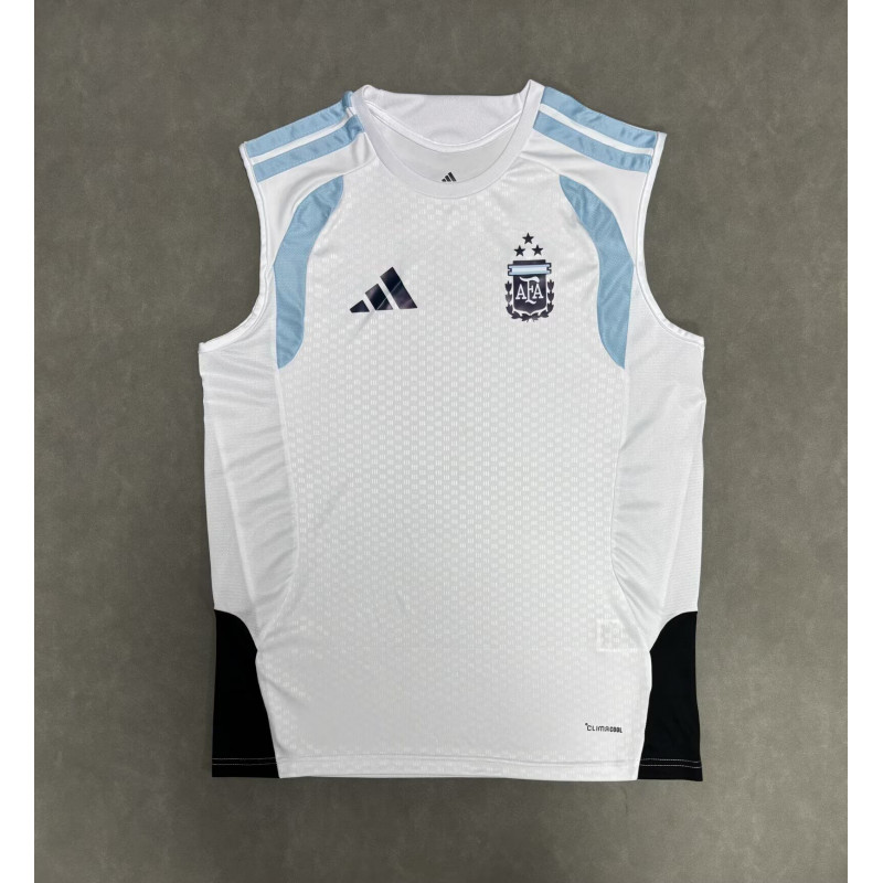 Argentina Entrenamiento Sin Mangas Blanca 2026